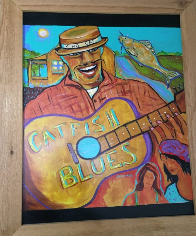 Catfish Blues Stan Street Hambone Gallery